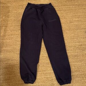Comfrt Minimalist Navy Sweatpants